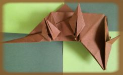 Bastelanleitung Für Eine Origami Ratte