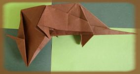 Bastelanleitung Für Eine Origami Ratte